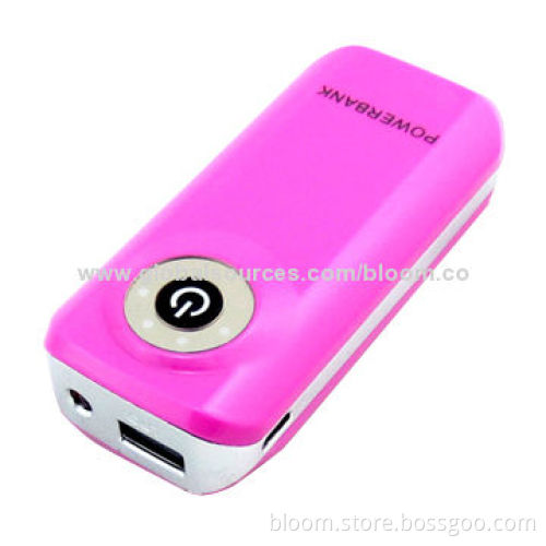 5,200mAh Portable USB Power Bank for iPhone6/5/4/iPad/Nokia/Other Mobile PhonesNew